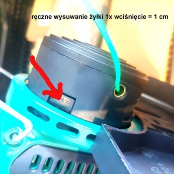 Hychika podkaszarka akumulatorowa 36 V ST40B (2x18V) pochylana głowica + SUPER GRATIS!!!